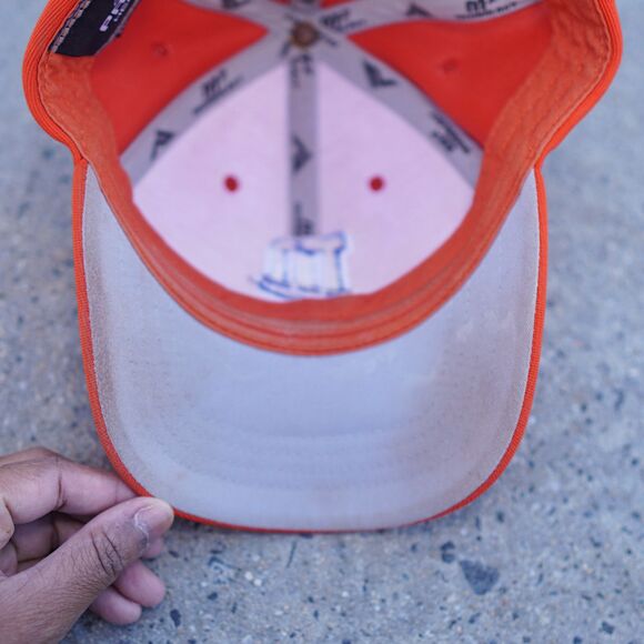 Pacific Headwear Youth Minnesota Twins Baseball Cap – Orange Performance Hat - Picture 7 of 9